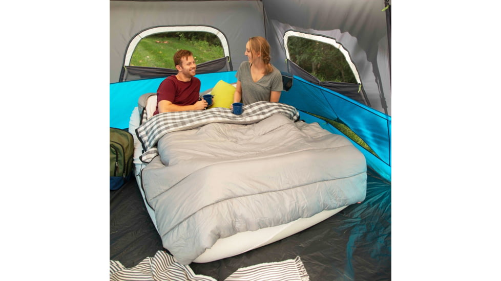 Core Equipment 40 Queen Cool Climate Sleeping Bag, Grey, 40110