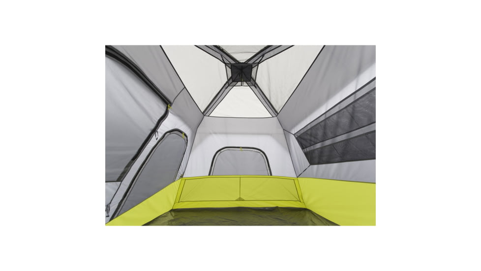 Core Equipment 6 Person Instant Cabin Tent, Green/Grey, 40161