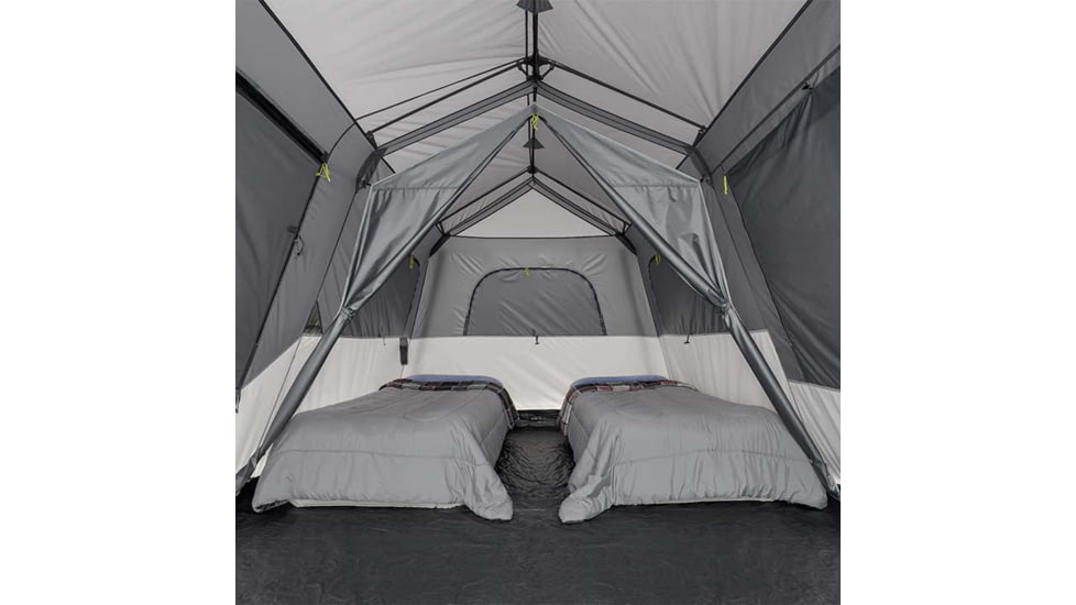 Core Equipment 9 Person Instant Cabin Tent w/ Full Fly, Grey, 40217