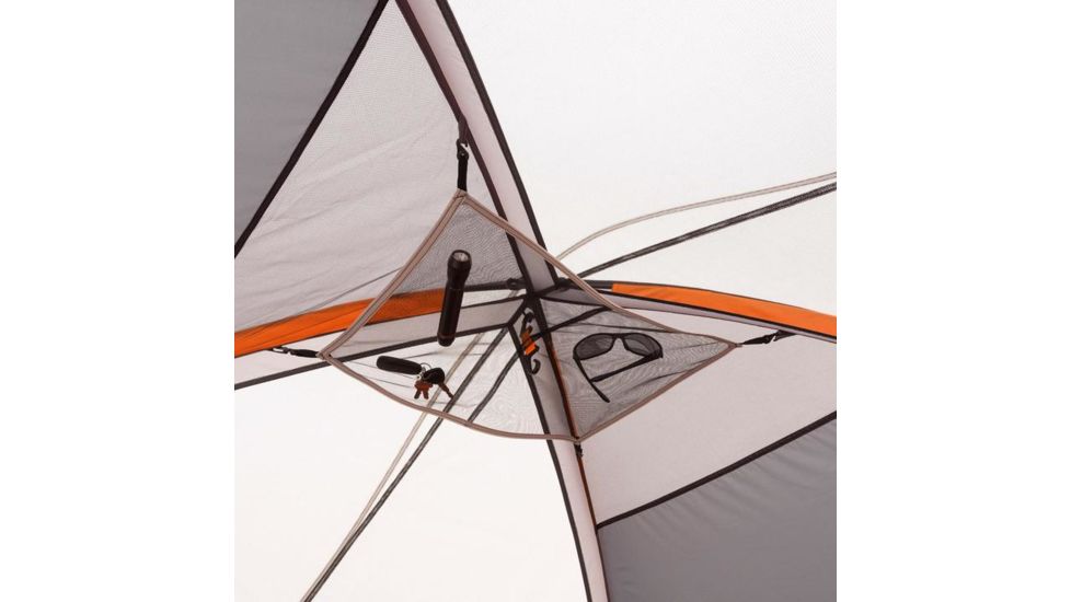 Core Equipment 9 Person Modified Dome Tent, Orange/Gray, 16 x 9 ft, 40004
