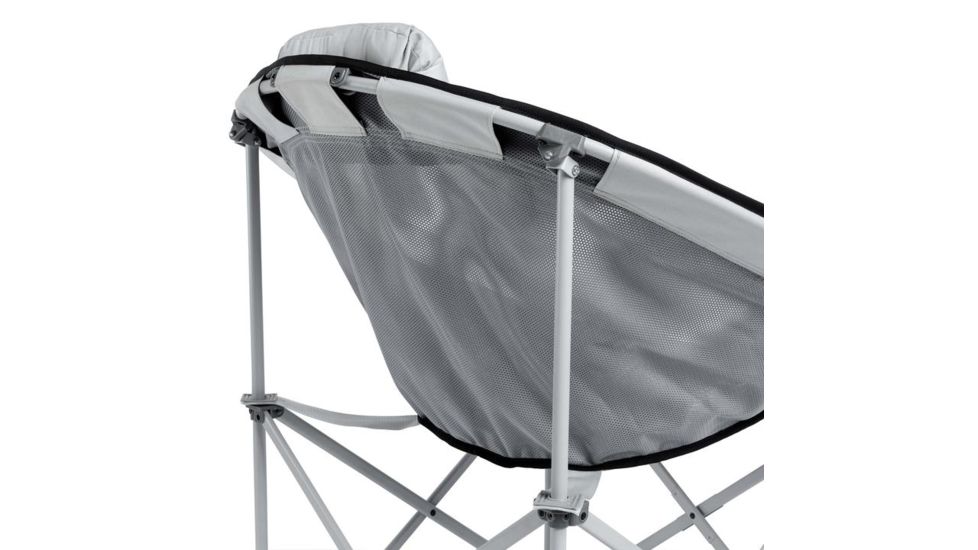 Core Equipment Oversized Mesh Round Chair, Gray, 37 x 34 x 35 in, 40074