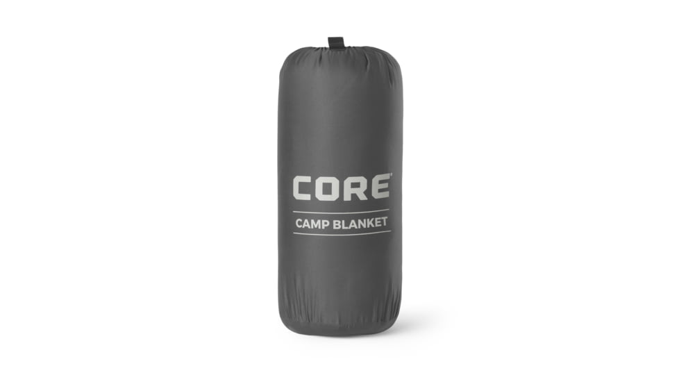 Core Equipment Wearable Camp Blanket, Grey, 40211