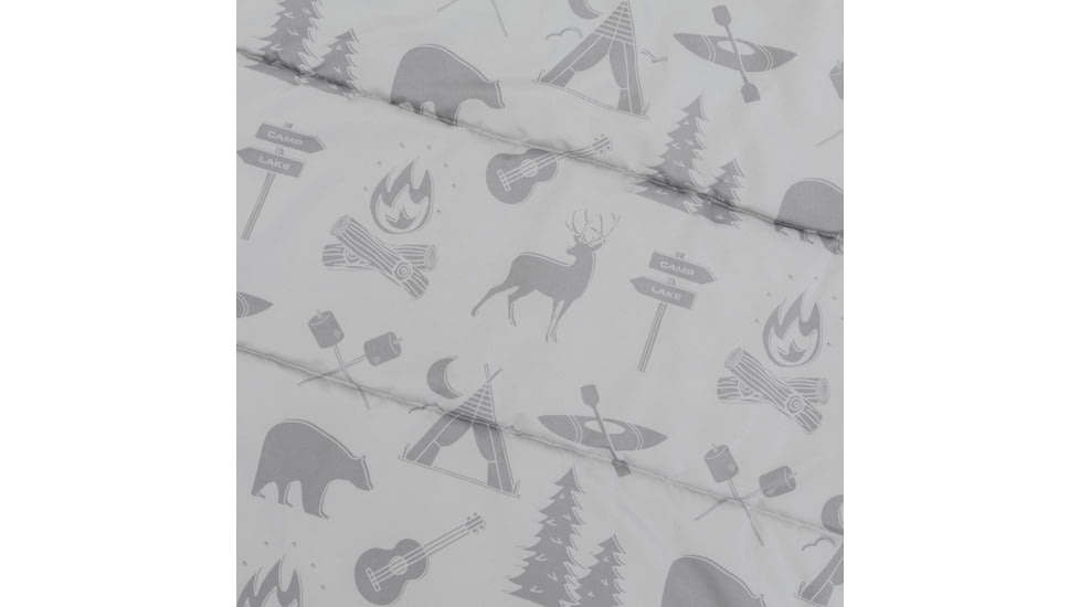 Core Equipment Youth Camp Sleeping Bag, Blue, 40113