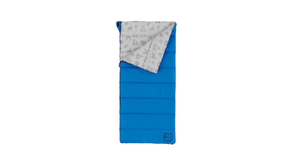 Core Equipment Youth Camp Sleeping Bag, Blue, 40113