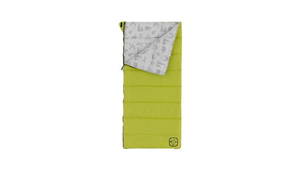 Core Equipment Youth Camp Sleeping Bag, Green, 40111