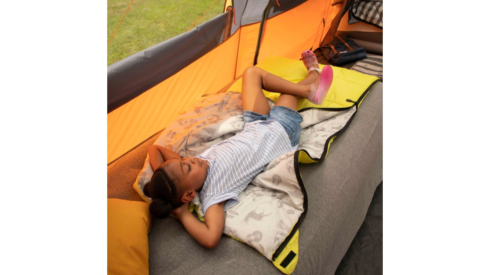 Core Equipment Youth Camp Sleeping Bag, Orange, 40112