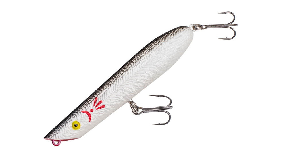 Cotton Cordell Pencil Popper Hard Bait, 4.5 in, 3/4 oz, Smoky Joe, C6411