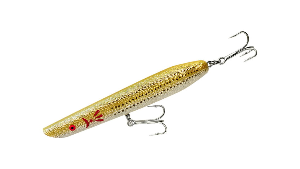 Cotton Cordell Pencil Popper Topwater Hard Bait, 6in, 1oz, Pearl Yellow, C66PYRG