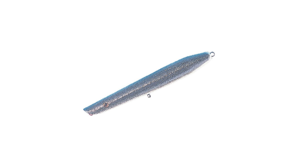 Cotton Cordell Pencil Popper Topwater Hard Bait, 7in, 2oz, Chrome/Blue, C6706