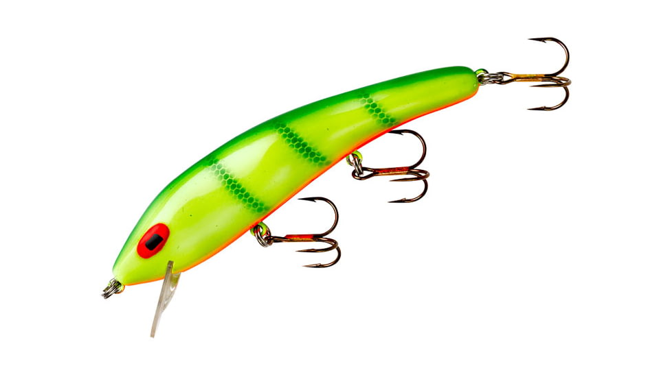 Cotton Cordell Susp Ripplin Red Fin, 4 1/2in, 3/8oz, Chart Perch, CS8542