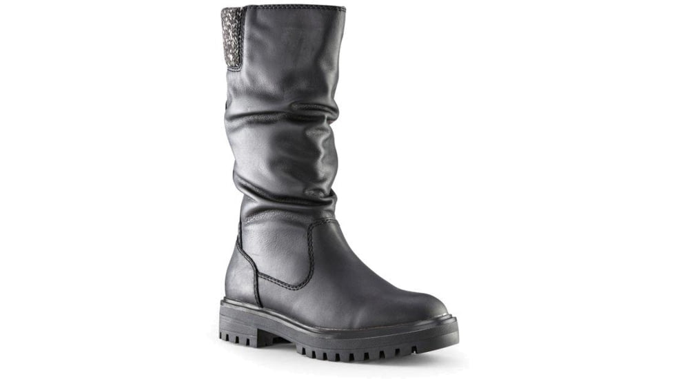 Cougar Naples Tall Leather Boot with PrimaLoft - Womens, Black, 7, NaplesL-Black-7