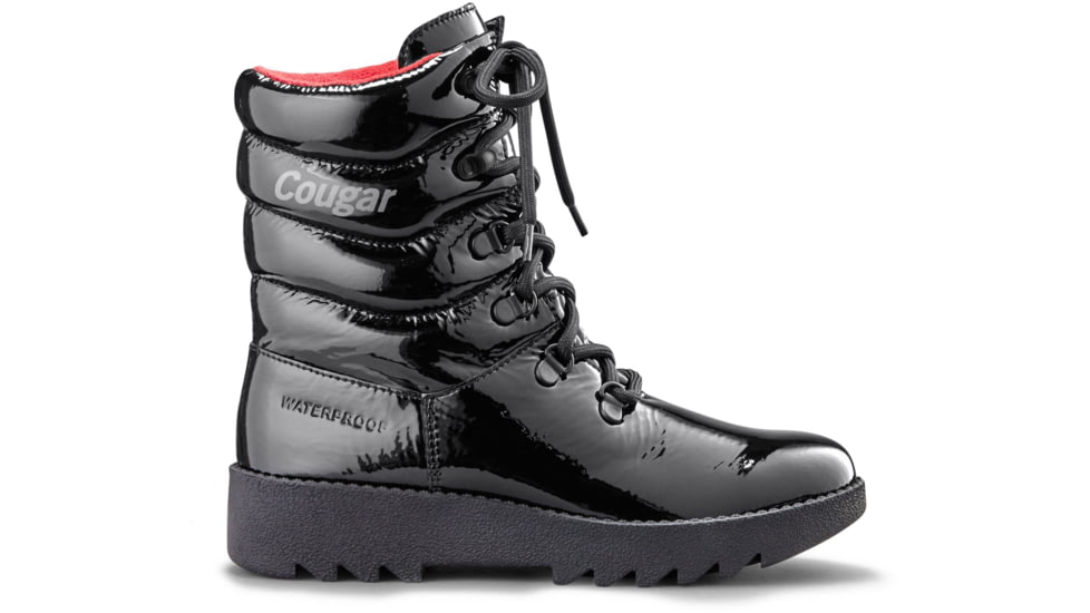 Cougar Original Pillow Patent Waterproof Winter Boots - Womens, Black, 6 US, ORIGINAL 39068-Black-6