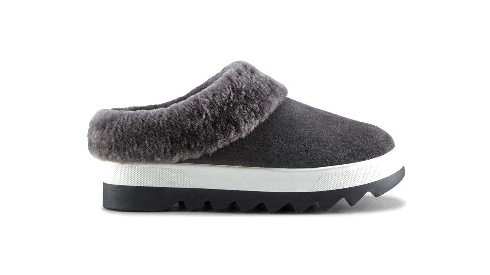 Cougar Pronya Shearling Mule - Womens, Pewter, 10, Pronya-Pewter-10