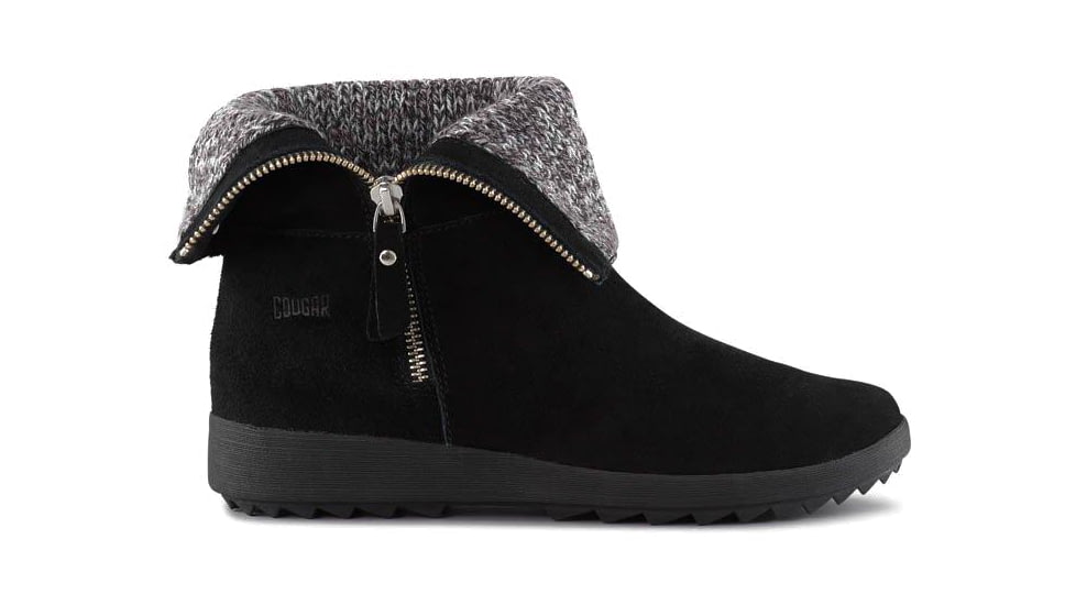 Cougar Vito Suede Ankle Boot - Womens, Black, 10, VitoS-Black-10