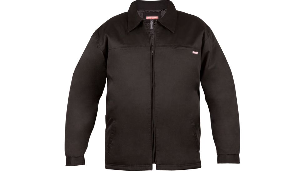 Craftsman Twill Mechanics Jacket Black, Medium 31047-M
