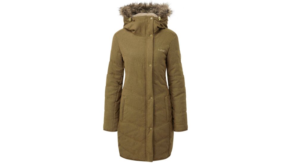 Crag Hoppers Delta Jacket - Women's -Dirty Olive Marl-Medium