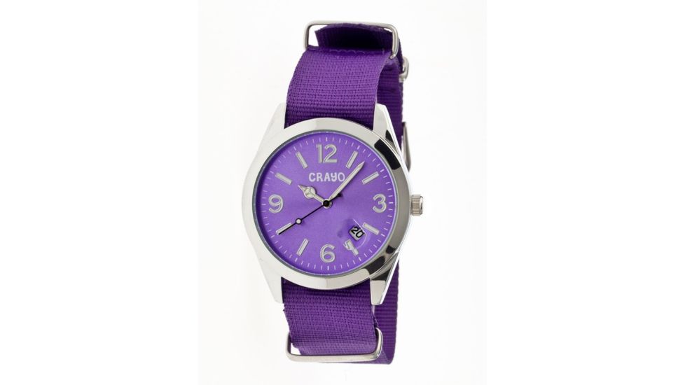 Crayo Cr1707 Sunrise Watch, Purple CRACR1707