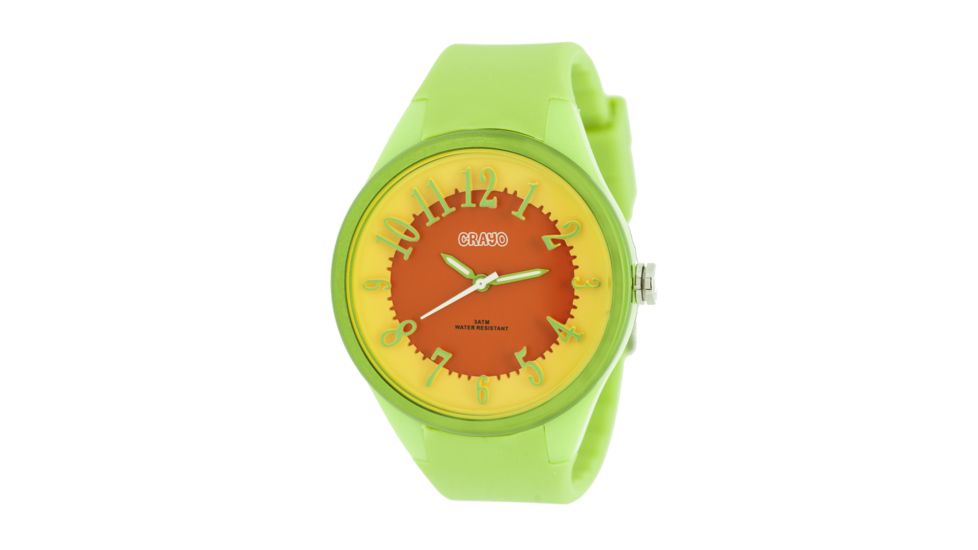 Cr3202 Burst Ladies Watch, Lime