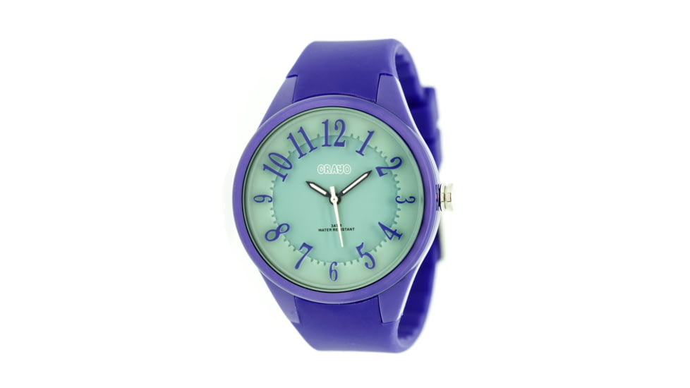 Cr3204 Burst Ladies Watch, Purple