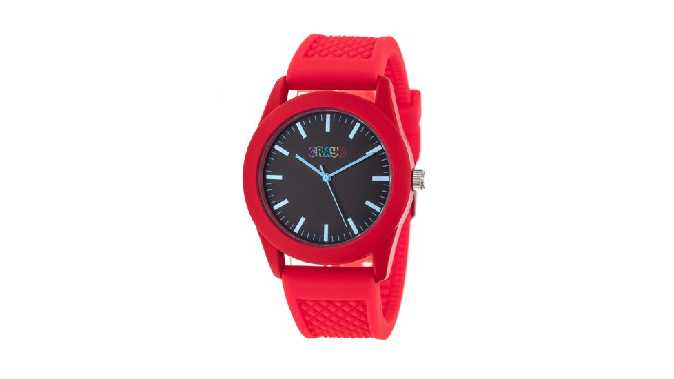 Crayo Crayo Storm Silicone Strap Watch, Red, Standard CRACR3702