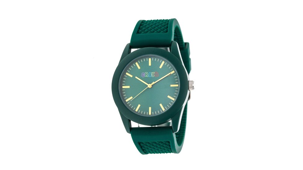 Crayo Crayo Storm Silicone Strap Watch, Forest Green, Standard CRACR3703