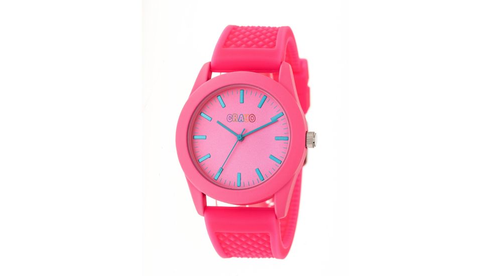 Crayo Crayo Storm Silicone Strap Watch, Hot Pink, Standard CRACR3706