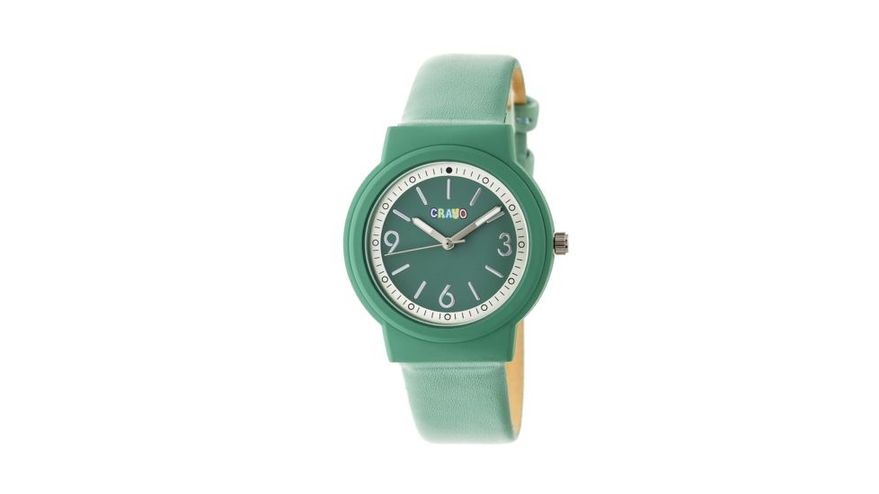 Crayo Vivid Strap Watch, Seafoam, CRACR4704