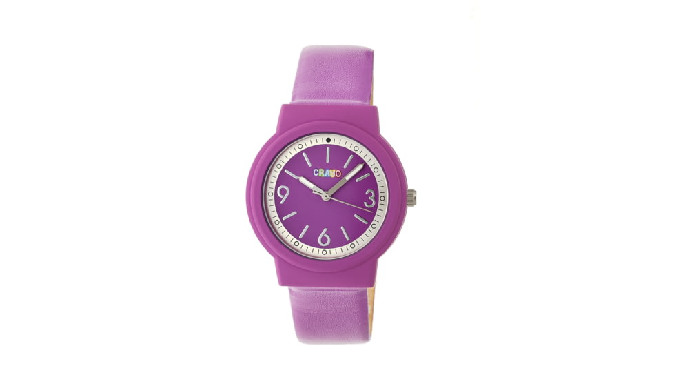 Crayo Vivid Strap Watch, Fuchsia, CRACR4706