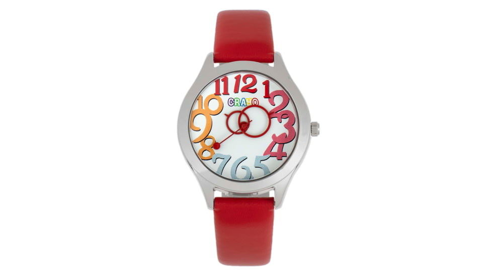 Crayo Spirit Unisex Watch, Red, One Size, CRACR5502