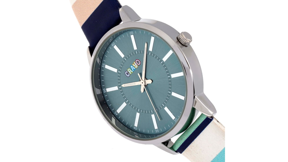 Crayo Swing Unisex Watch, Teal, One Size, CRACR5704