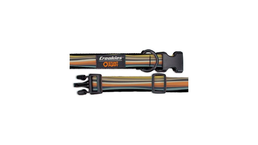 Croakies Dog Collar, Medium, Contour Glow, Contour Glow, Medium, 90 Day Manufacturer Warranty, CRK-32241