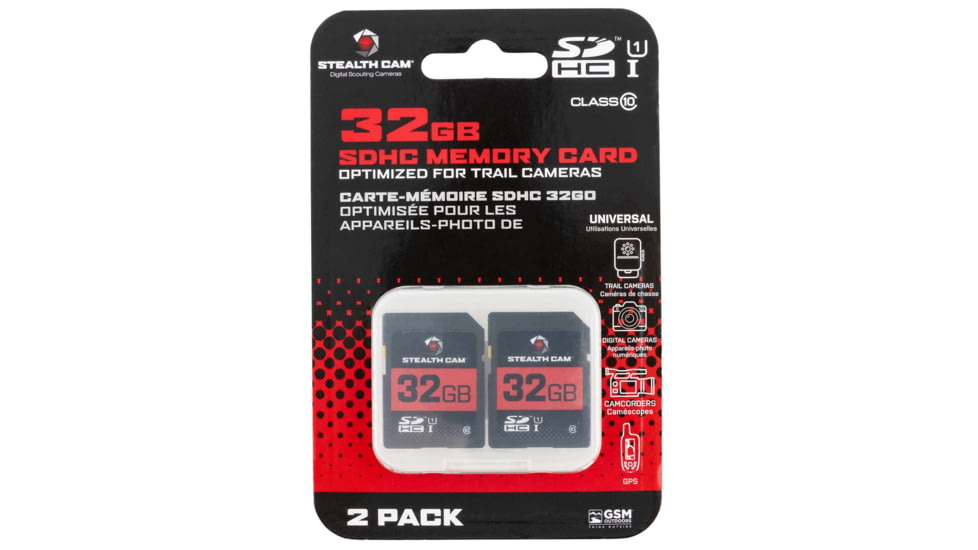 CrossFire Walkers SD Memory Card 32GB, 2 Per Pkg, STC32GB2PK
