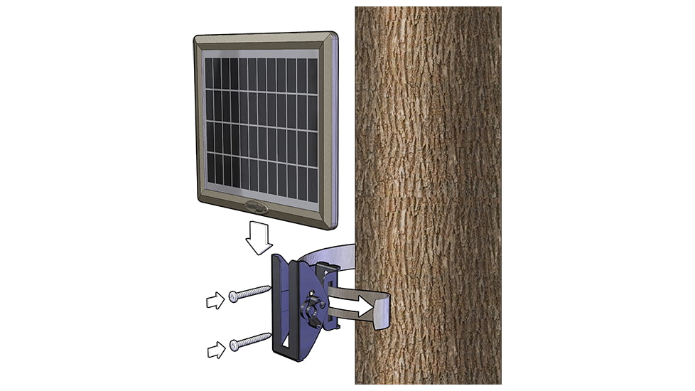 Cuddeback Cuddepower Solar Kit For G,j,&amp; K-series