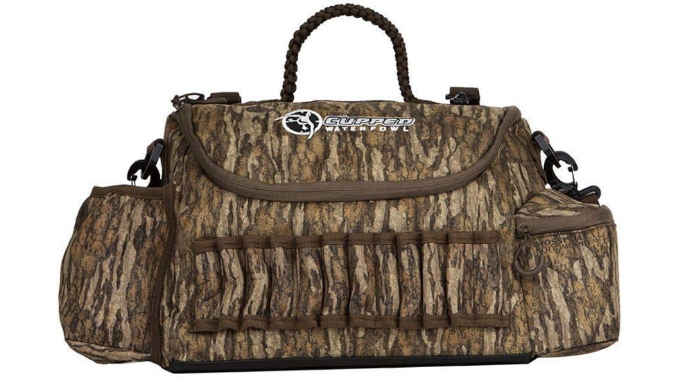 Cupped Waterfowl Outdoors Guide Bag, Mossy Oak Bottomlands, CU2162