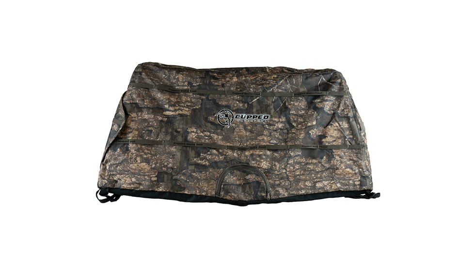 Cupped Waterfowl Outdoors Dog Blind, RealTree, CU8284