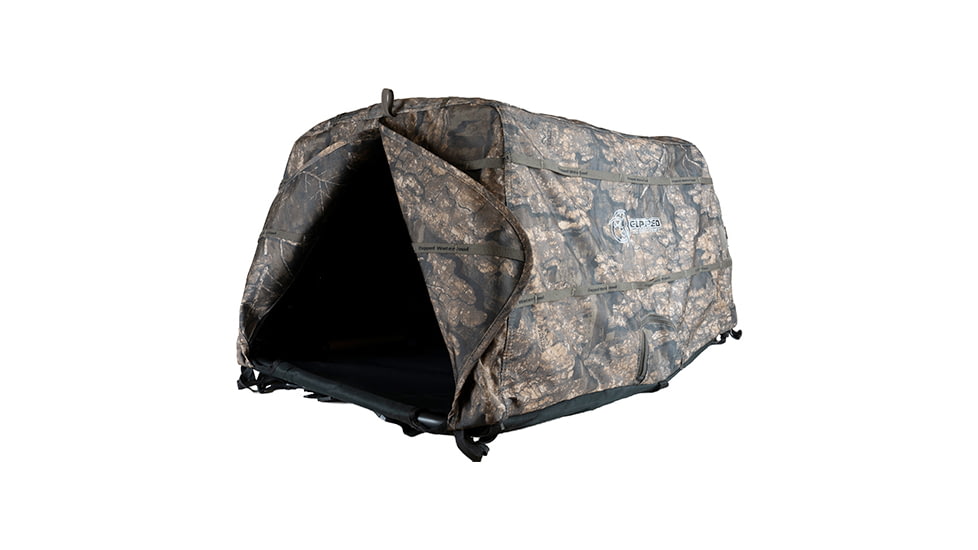 Cupped Waterfowl Outdoors Dog Blind, RealTree, CU8284