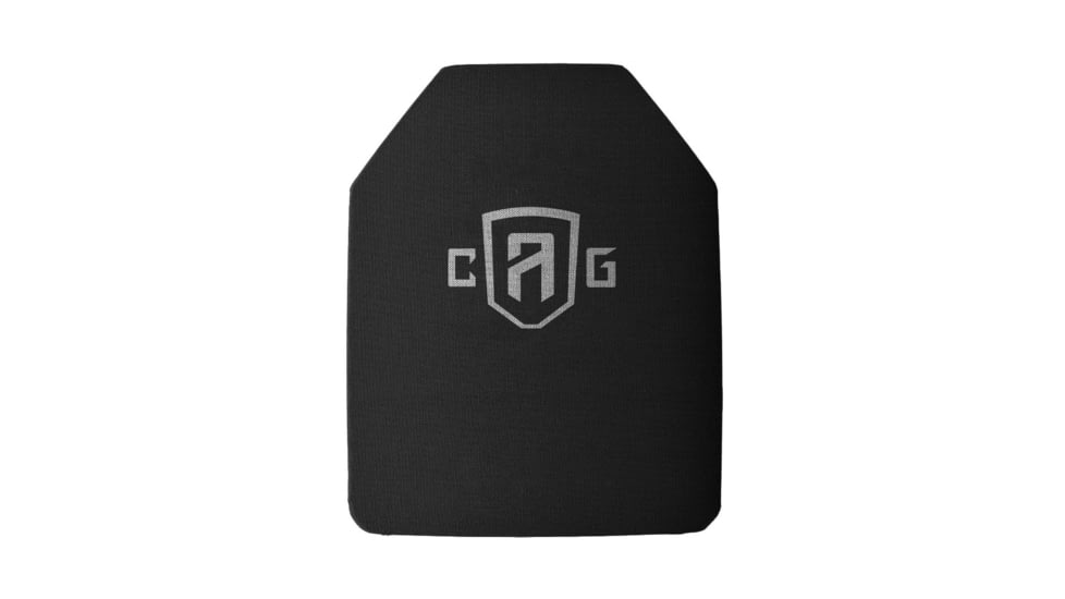 Custom Armor Group 4s16 Level IV Stand Alone Multi Curve Armor Plate, 10.125in x 13.25, 4s16-SAPI-L