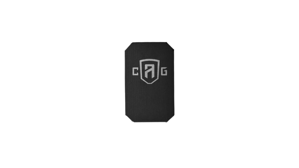 Custom Armor Group 4s17 NIJ 0101.06 Level IV Stand Alone Armor Plate, 5in x 8in, 4S17-5X8