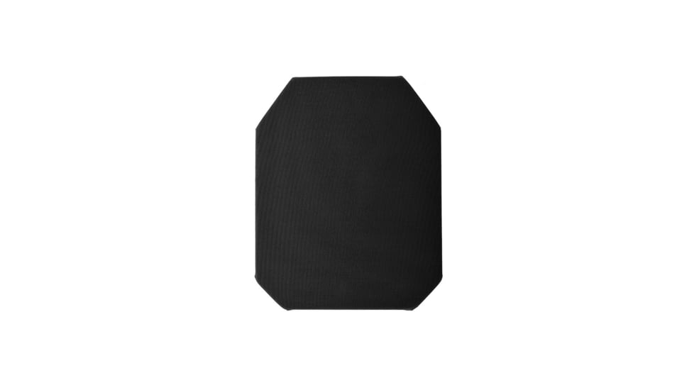 Custom Armor Group H3101 NIJ 0101.06 Level III+ Stand Alone Armor Plate, Shooters Cut, 8in x 10in, H3101-SC-8