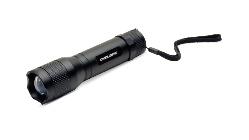 Cyclops 800 Lumen Tactical Flashlight, Black, CYC-TF800