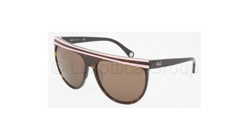 D&amp;G Sunglasses DD3041 157673-5916 - Pink On Havana Brown