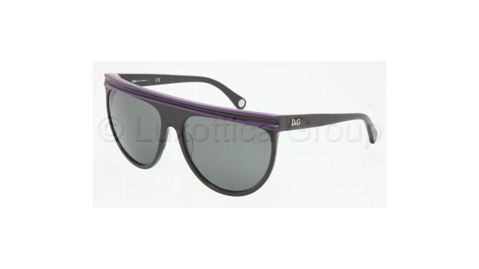 D&amp;G Sunglasses DD3041 157887-5916 - Violet On Black Gray