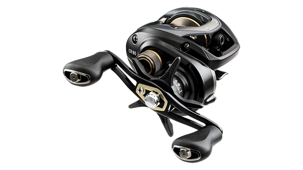Daiwa CR80 LT Baitcast Reel, 7.5-1, 7+1, Left Hand, CR80HSL