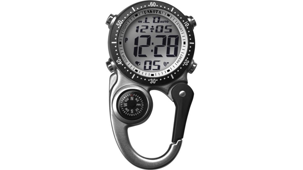 Dakota Watches Digital Mini Clip, Black, 3086-3