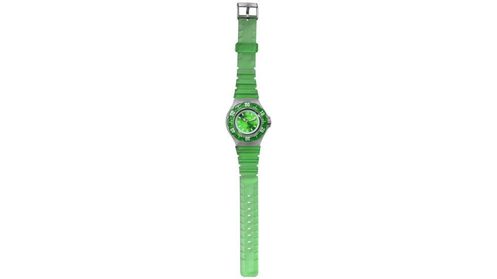 Dakota Watches Jelly Clip, Green Dial, Green Bezel &amp; Strap 9657-8