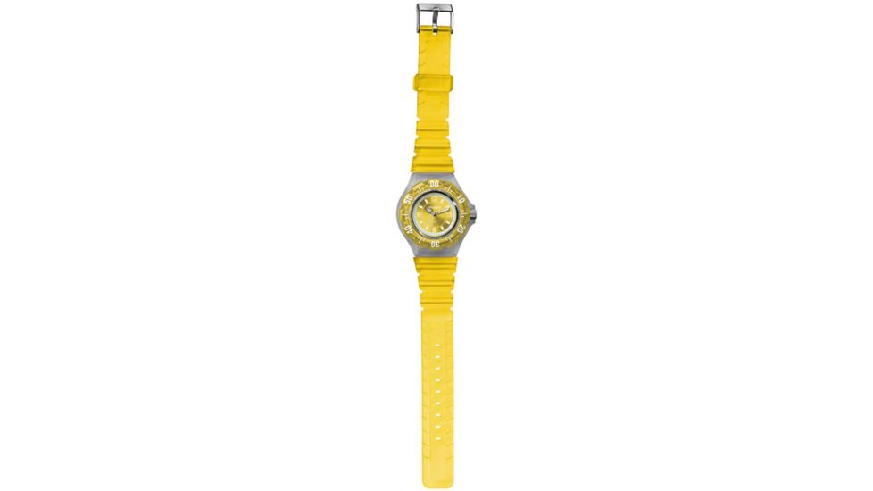Dakota Watches Jelly Sport, Yellow Dial, Yellow Bezel &amp; Jelly Strap 9691-5