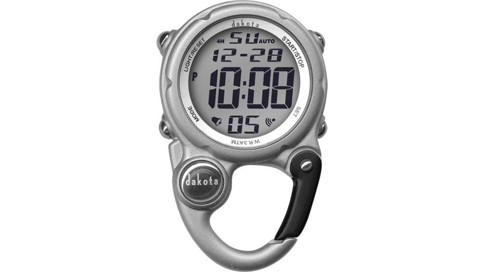 Dakota Watches Mini Digital Clip Silver 30936