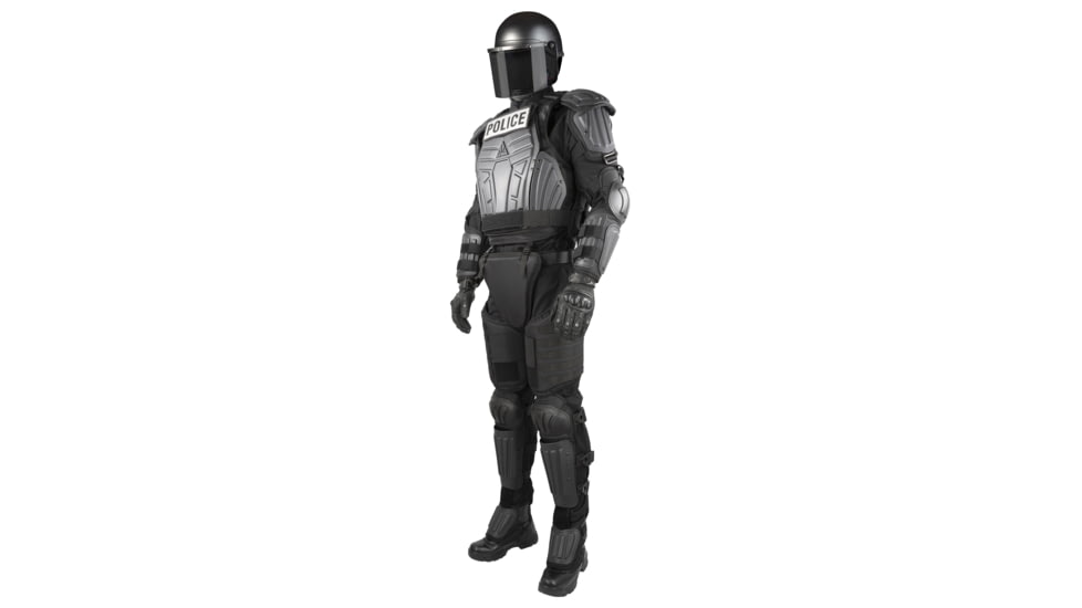 Damascus Protective Gear Phenom6 PX6 Tactical Riot Suit, Black, 2XL/3XL, PX6 -2XL/3XL