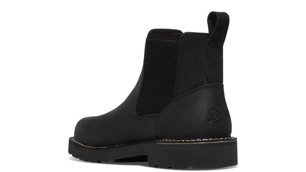 Danner Bull Run Chelsea 6 in Shoes - Mens, 10 US, Extra Wide Width, Black, 10, 15483-10EE