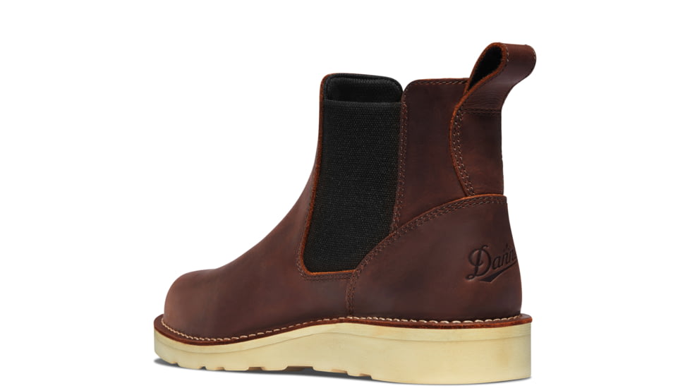 Danner Bull Run Chelsea 6 in Shoes - Mens, 7.5 US, Extra Wide Width, Brown, 7.5, 15484-7.5EE